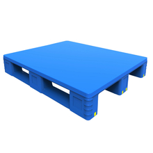 1200*1000 3 つのランナー片面ラック可能積み重ね可能なプラスチック パレット 