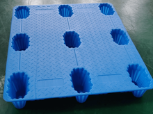 安価な 1200 x 1000 固体高耐久入れ子式プラスチック パレット