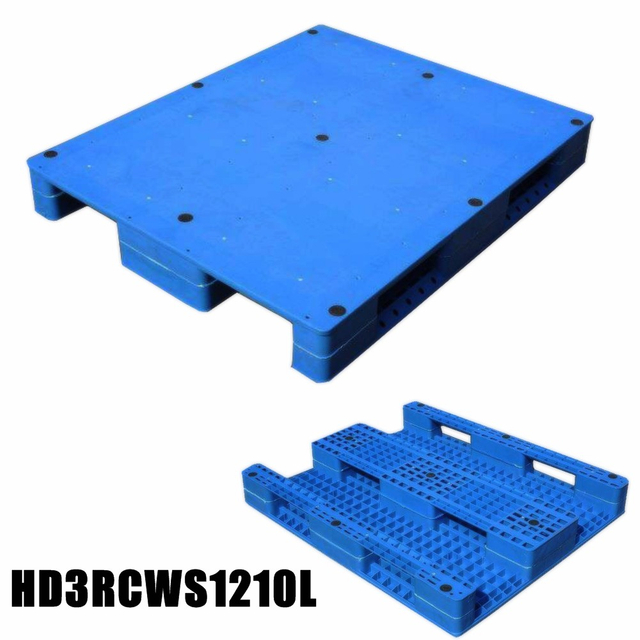 1200 x 1000 標準強力ポリエチレン プラスチック スキッド パレット