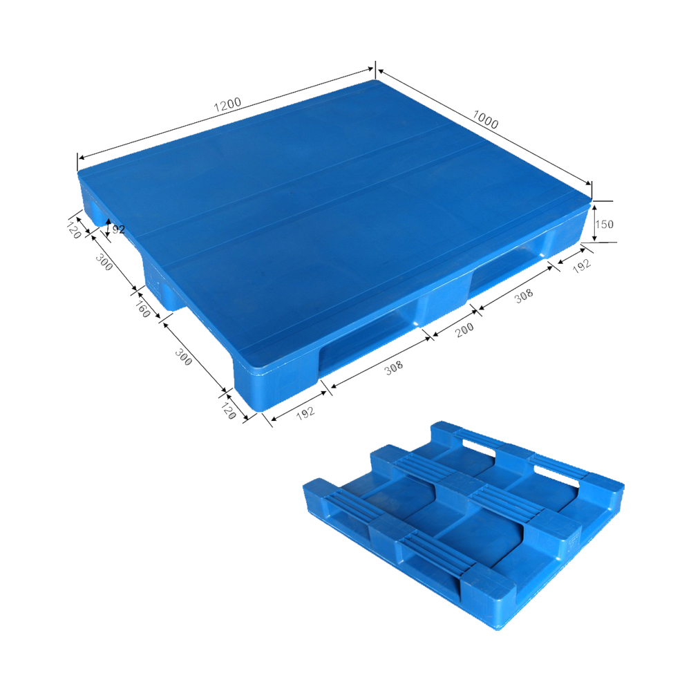 HD3RCWS1210M 英国標準ヘビーデューティ フラットトップ プラスチック パレット