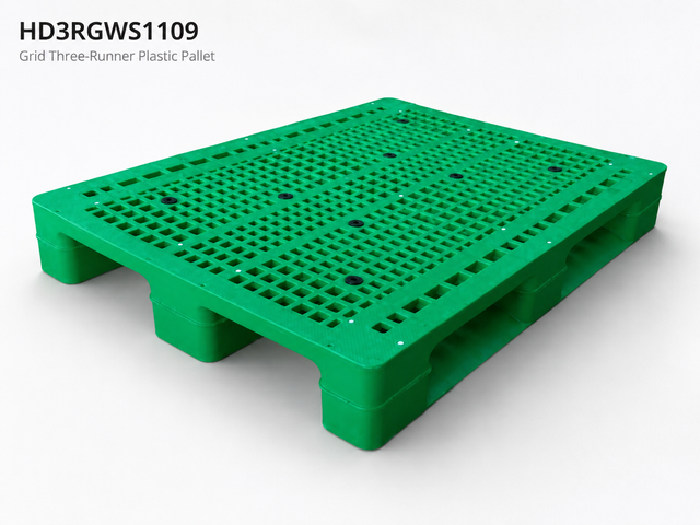 HD3RGWS1109 スリーランナー オープンデッキ プラスチック パレット