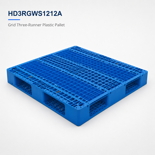 HD3RGWS1212A スリーランナー オープンデッキ プラスチック パレット