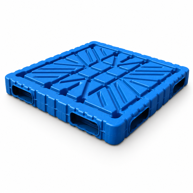 1400x1200x150 mm ブロー成形プラスチックパレット