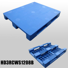 販売のための頑丈なプラスチック パレット 3 ランナー付きプラスチック パレット