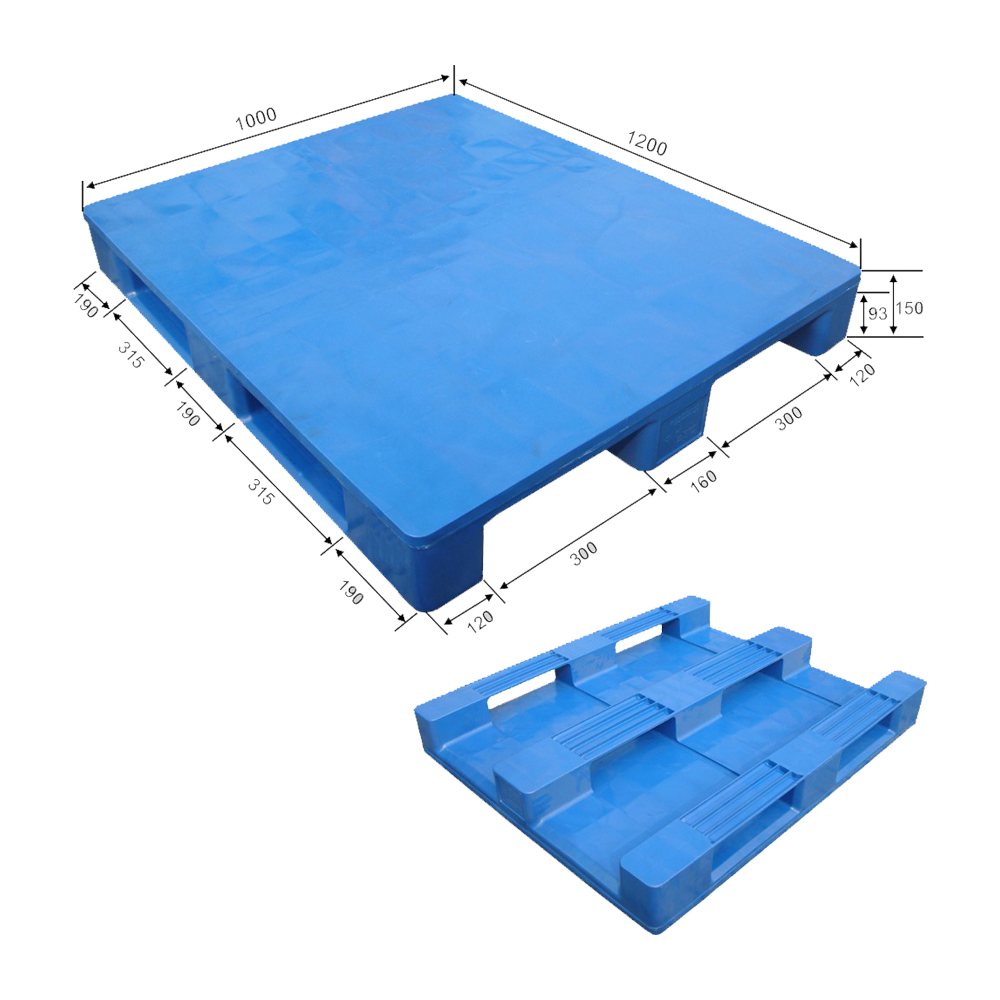 衛生的なプラスチック製ラック可能パレット 40 x 48