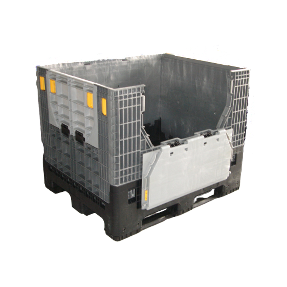倉庫用換気プラスチックスタッキングユーロパレットタンクボックス