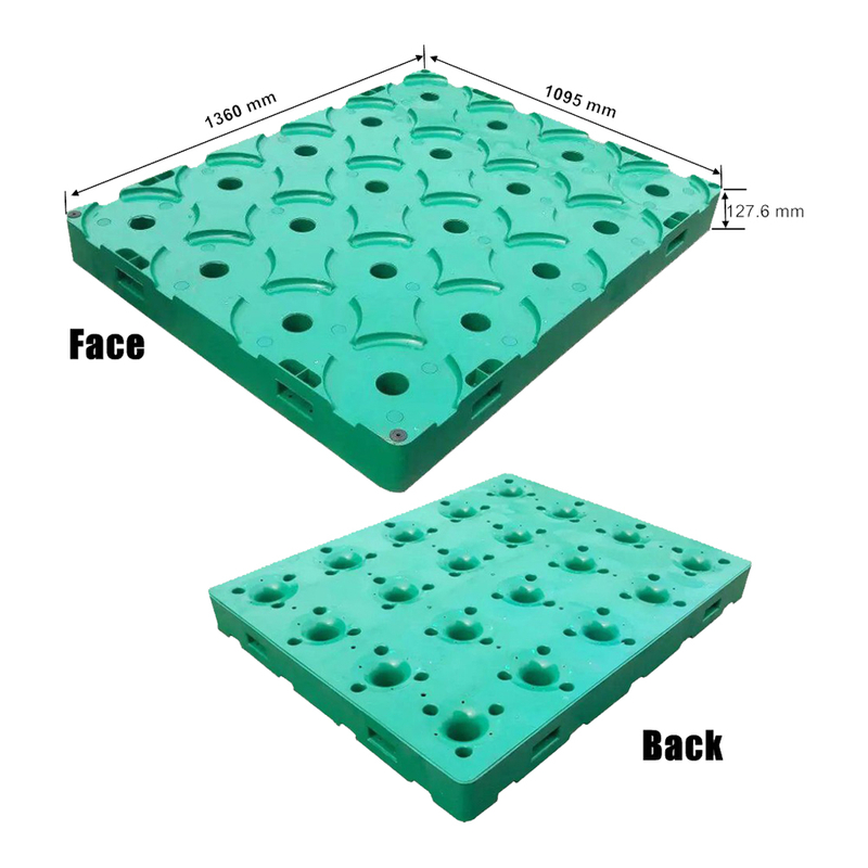 5 ガロンの水ボトル保管積み重ね可能なプラスチック パレット