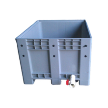 1200x1000x760 クローズドデッキストレージプラスチックバルクコンテナ