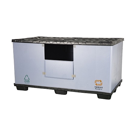 大型収納プラスチック折りたたみパレットスリーブボックス