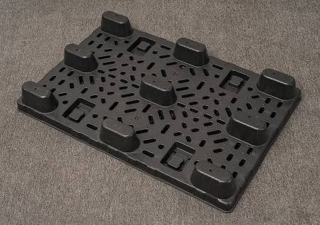 再利用可能な固体プラスチックパレットスリーブ移動および保管ボックス