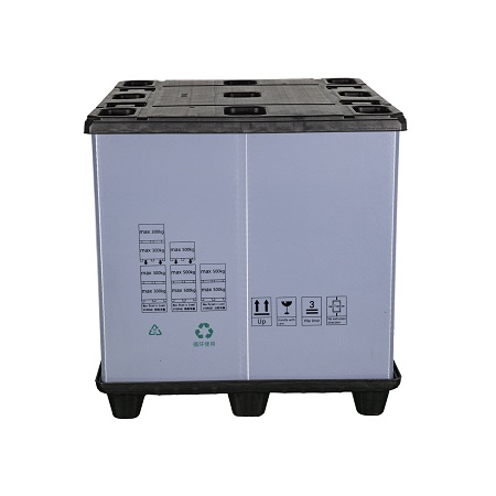 折りたたみ可能な硬質プラスチックスリーブ包装輸送コンテナ