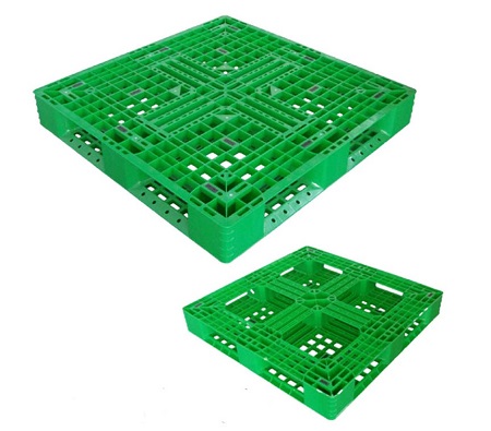 再利用可能なプラスチックパレットの導入