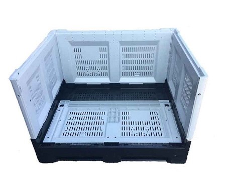 物流の最適化: 耐久性のあるプラスチック パレット ボックスの力