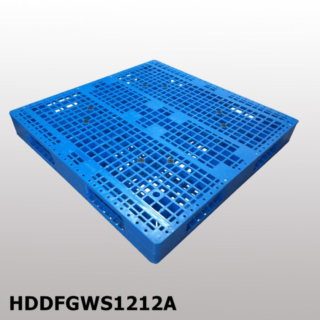 倉庫用48x48両面積み重ね可能なプラスチックパレット