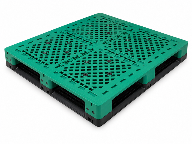 1200x1000x150 mm 全周ソリッドトッププラスチックパレット