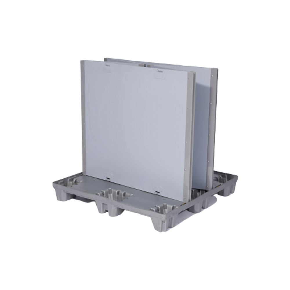 シュリンクスリーブ包装付きの積み重ね可能なプラスチックPPハニカムボックス