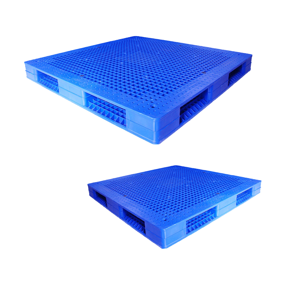 グリッド積み重ね可能なプラスチック パレット青いプラスチック パレット