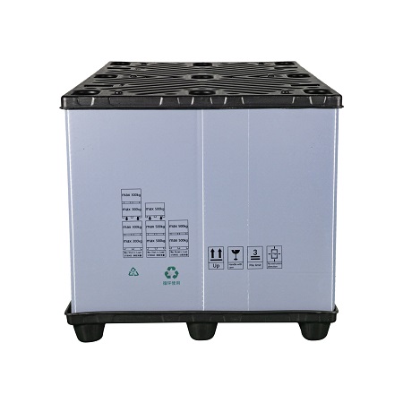 大型収納プラスチック折りたたみパレットスリーブボックス