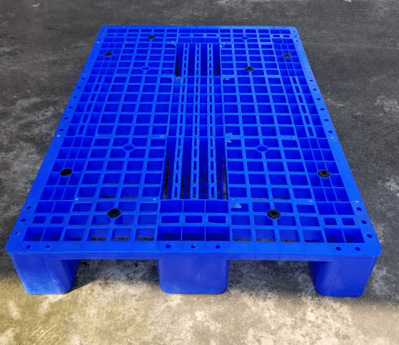 32 x 48 ユーロ HDPE メッシュ プラスチック フォークリフト パレット スキッド