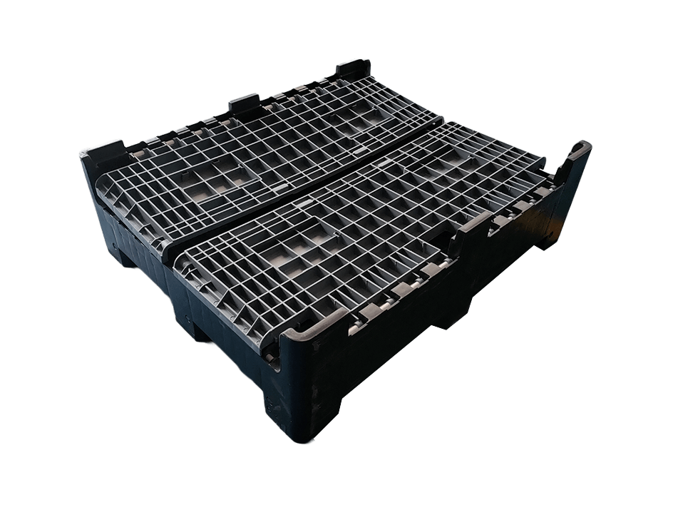 産業用頑丈な FLC 折りたたみ式プラスチック パレット ボックス