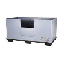 自動車部品包装用プラスチック折りたたみパレットパックコンテナ