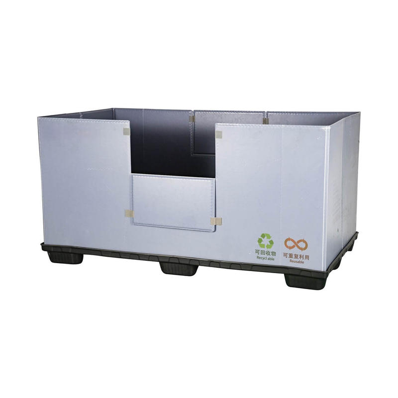 自動車部品包装用プラスチック折りたたみパレットパックコンテナ