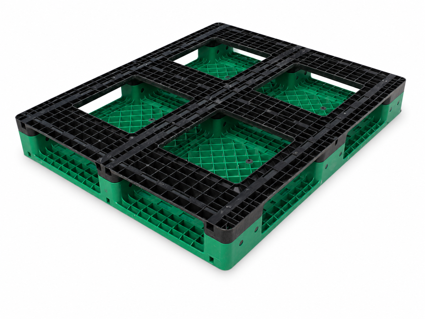 1200x1000x150 mm 全周ソリッドトッププラスチックパレット
